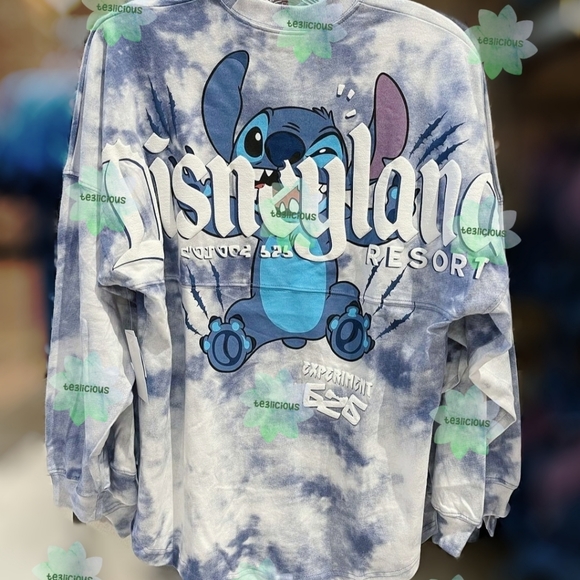 Disney Tops - DISNEYLAND STITCH TIE DYED SPIRIT JERSEY